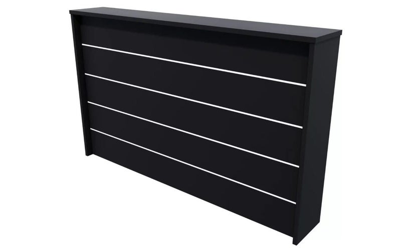 Flute Reception Front to Suit Desk 1762W x 300D x 1125H Carousel 5
