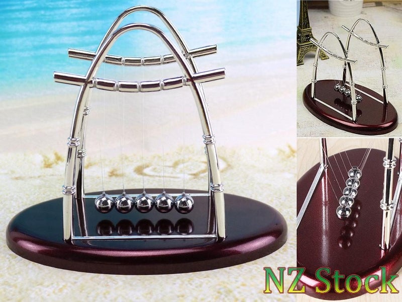 NEWTON'S Cradle Balance Balls Clicker *GREAT GIFT* Carousel 1