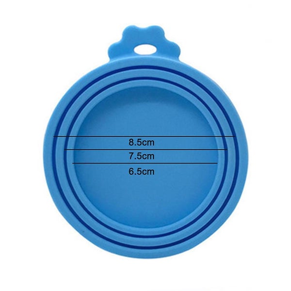 2pcs Pet Food Can Lids, Silicone Can Covers For Dog Cat Food, Universal Size Carousel 5
