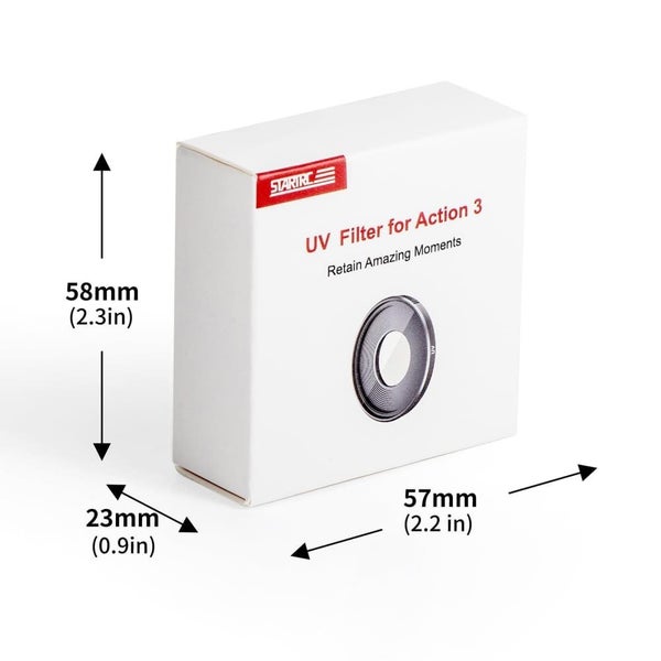 Uv Lens Filter for Dji Action 3 Carousel 7