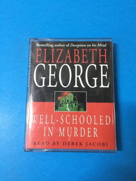 Elizabeth George: Well-Schooled In Murder (AudioBook Cassette) Carousel 1