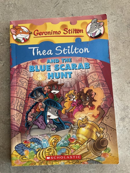 THEA STILTON AND THE BLUE SCARAB HUNT Carousel 1