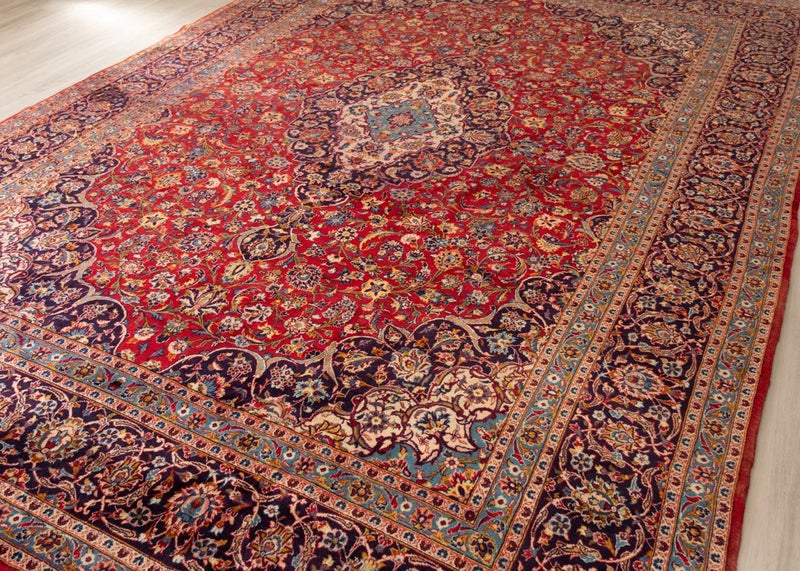 Vintage Ardakan Hand-Knotted Wool Persian Rug (Size: 300 X 430 CM) Carousel 2
