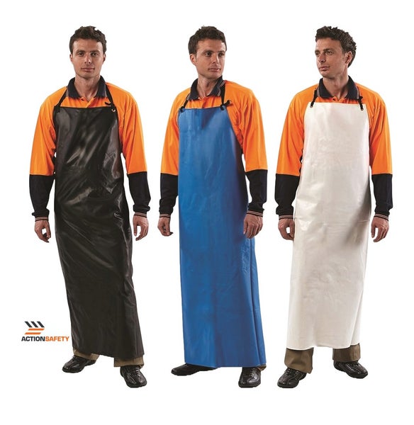 ProChoice PVC Vinyl Apron - 120x90cm - Black, Royal Blue or White Carousel 1