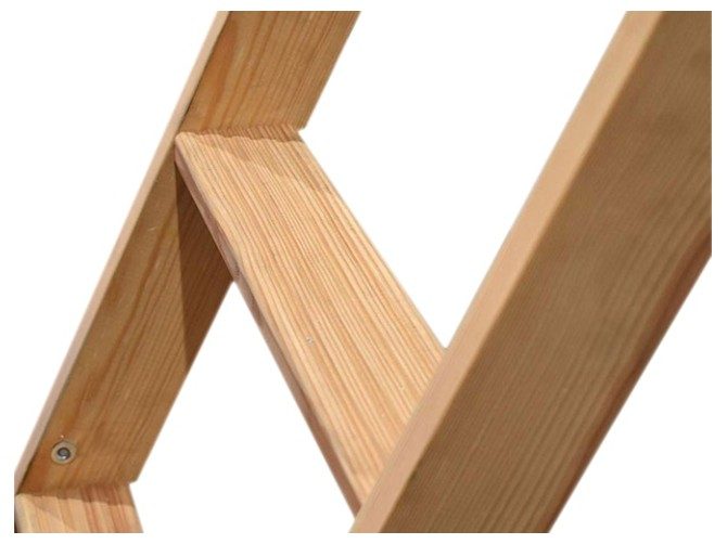 ATTIC LADDER WOODEN 2.4m - 2.7m Carousel 5