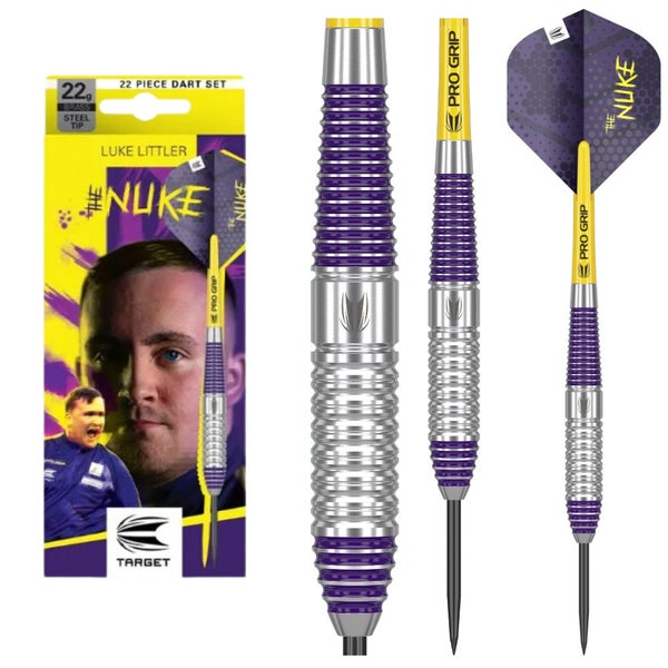 Target - NEW Luke Littler - Brass Darts COMBO Set Carousel 1