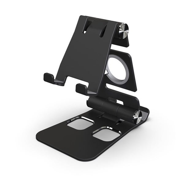Foldable Portable 3-in-1 Tablet and Phone Holder for Table and Desktop Carousel 1