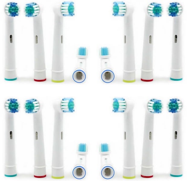 Oral B Toothbrush replacement brushes Packet of 16 Soft Bristles *** SALE ***628638515754251122