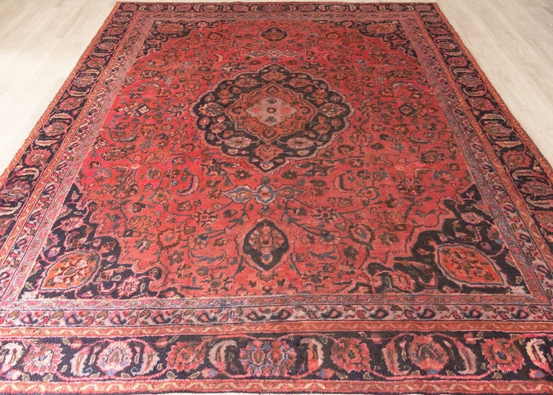 Vintage Azghand Hand-Knotted Wool Persian Rug (Size: 270 X 350 CM) Carousel 1