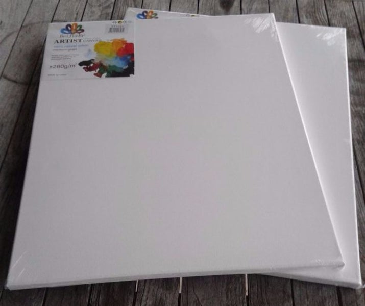Canvas Artist 2 Pack 300 x 300mm Carousel 1
