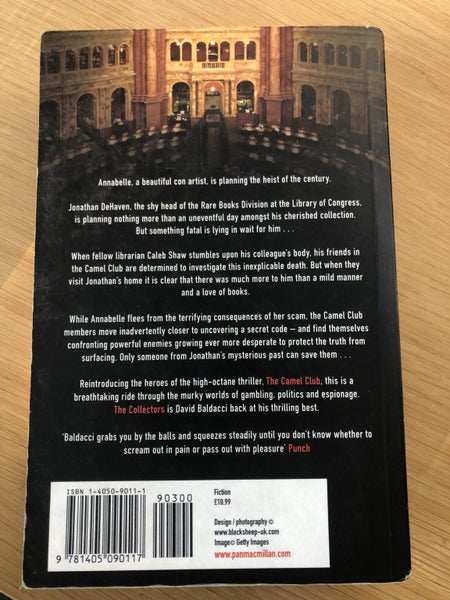 Books - Andy McDermott, David Baldacci Carousel 4