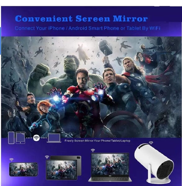 4K HY300 PRO Projector Android 11 Smart TV + M8 Retro TV Game Stick 2 Controller62952856187267114