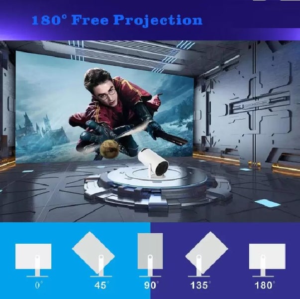 4K Projector HY300 Pro Android 11 Wireless Rotate Portable Projector64072465686274113