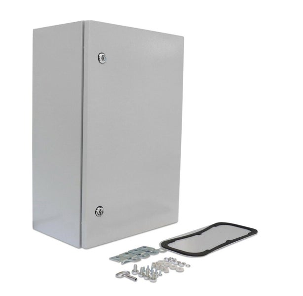 New Electrical Steel Enclosure Box Cabinet Switchboard 600(H)x400(W)x300(D) IP66 Carousel 1