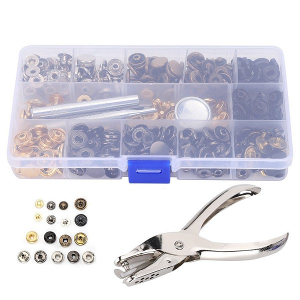 snap fastener snap fastener kit leather snap fastener 6 color snap fastener 120 Carousel 1