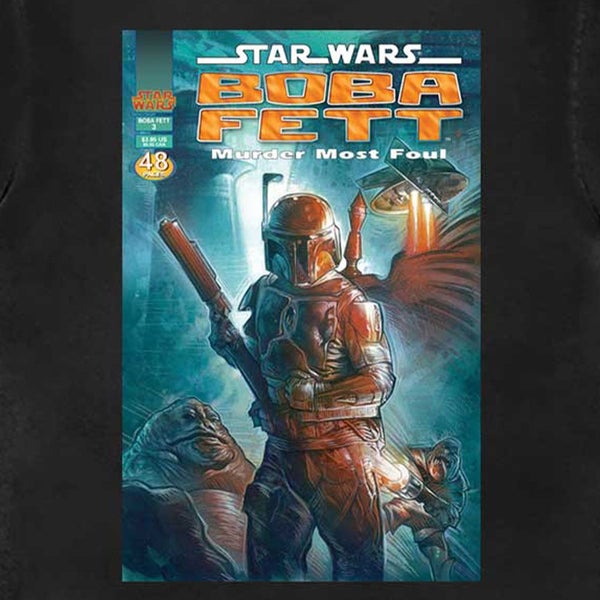 Star Wars Boba Fett Comic Cover T Shirt Carousel 2
