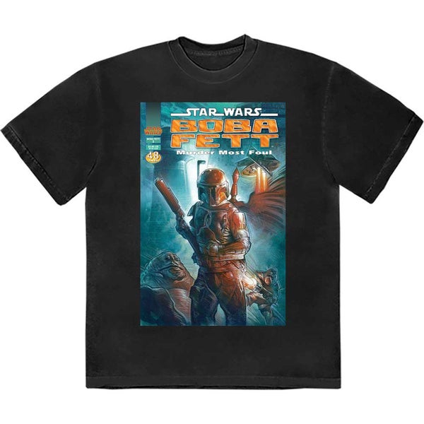 Star Wars Boba Fett Comic Cover T Shirt Carousel 3