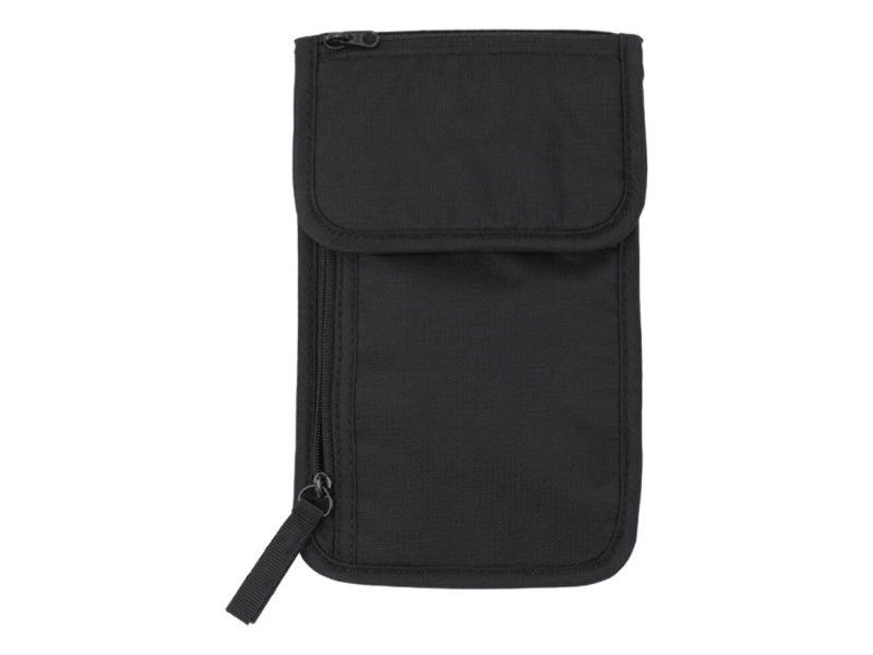RFID Blocking Travel Neck Stash Anti-Theft Security Wallet Pouch Passport Holder Carousel 2