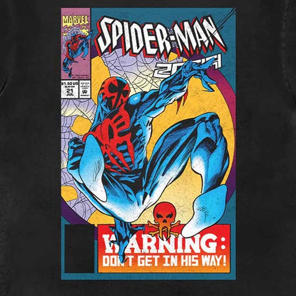 Spider Man Warning Comic Cover T Shirt Carousel 2