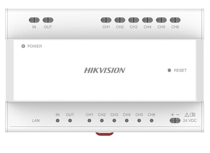 HIKVISION INTERCOM KAD706Y-SP Y-SERIES 2WIRE DISTRIBUTOR, AUDIO/VIDEO, 6 DEVI... Carousel 1