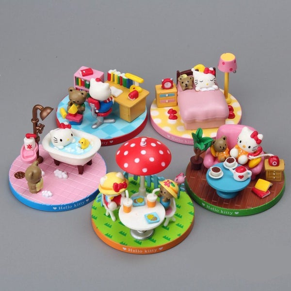 Hello Kitty Figures Set Sealed Carousel 5