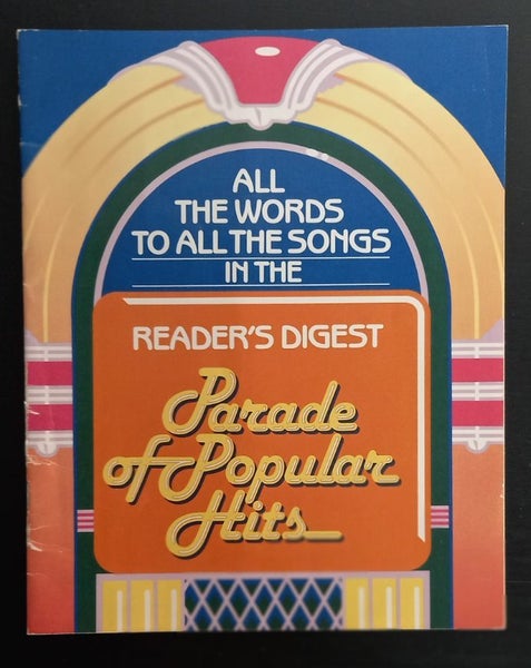 Readers Digest Parade of Popular Hits word book Carousel 1