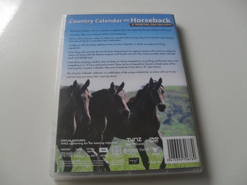 Country Calendar On Horseback - A Special Edition 2 Disc 270 mins 8 episodes62962613471233111