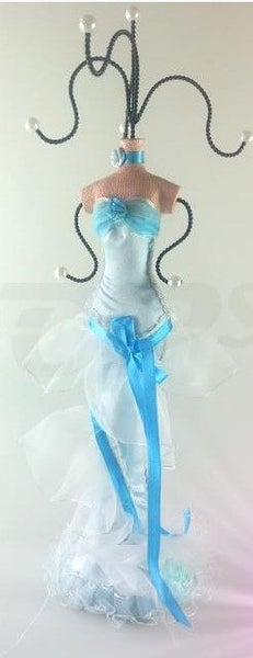 Striking Blue Big Jewellery Doll Carousel 1