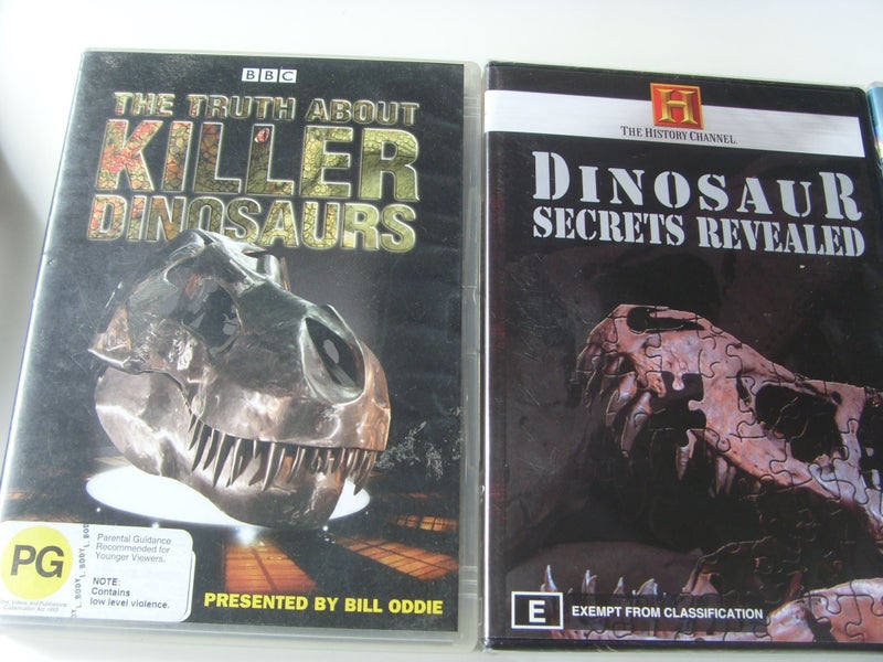 Dinosaur DVDs x 3 Davis Attenborough Flying , Monsters, Secrets, Killer62960460921859113