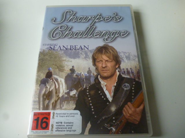 Sharpe DVDs x 6 11 Discs Challenge, Gold, Battle, Sword, Rifles, Enemy, etc62960460741378112
