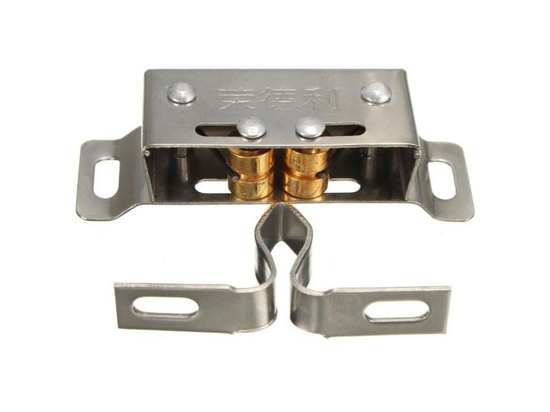 MTSPACE 5/10pcs Stainless Steel Catch Stopper For Cupboard Cabinet Kitchen Door Carousel 1