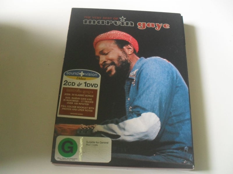 The Very Best Of Marvin Gaye 2 CD & DVD Set62960724612609111
