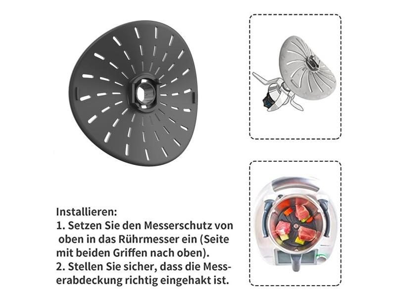 Kitchen Accessories Blade Cover For Thermomix Bimby Tm5 Tm6 Tm31 Mixing Food Carousel 1