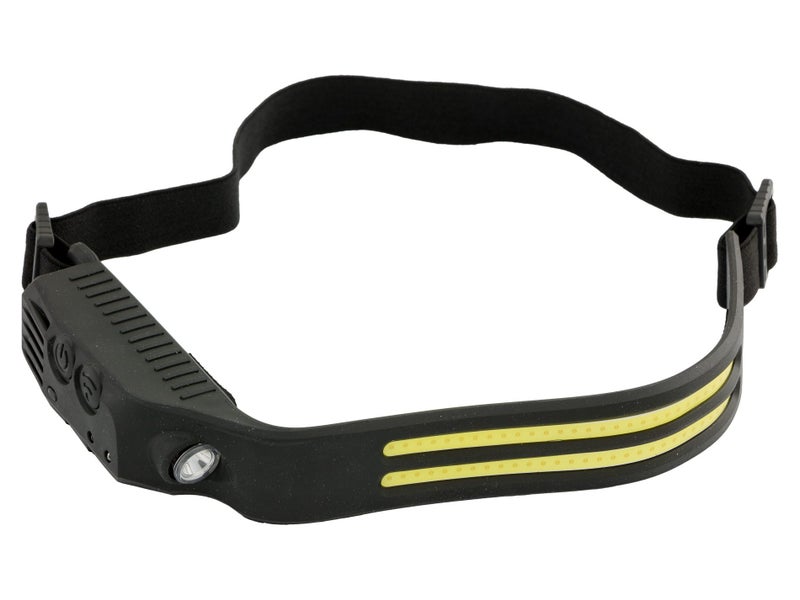 COB LED Multi-Function Headlamp - USB Rechargeable - 1200mAh Carousel 1