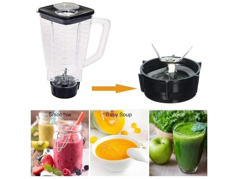Replacement Parts For Oster Blender 1Pcs Blade 1Pcs Jar Base 2Pcs