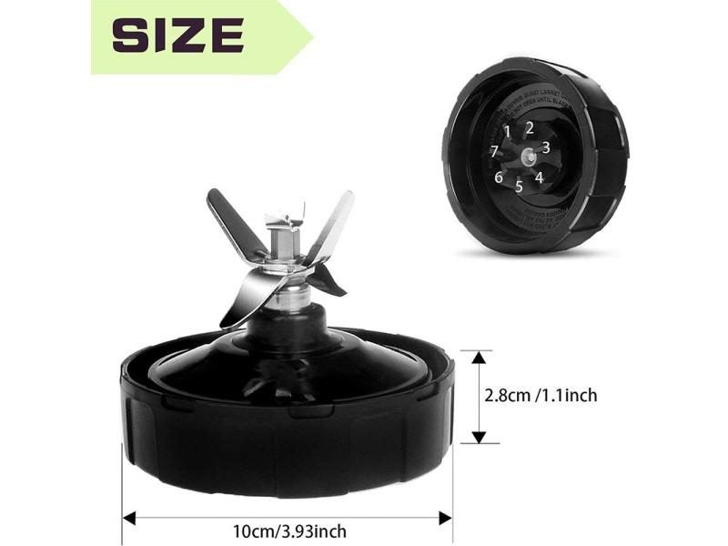 7 Fins Extractor Blades For Ninja Blender Replacement Parts With Washer Rubber Carousel 2