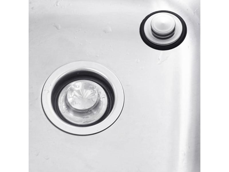 1 Pack 86mm Universal Stainless Steel Kitchen Sink Stopper For Most Standard Carousel 2