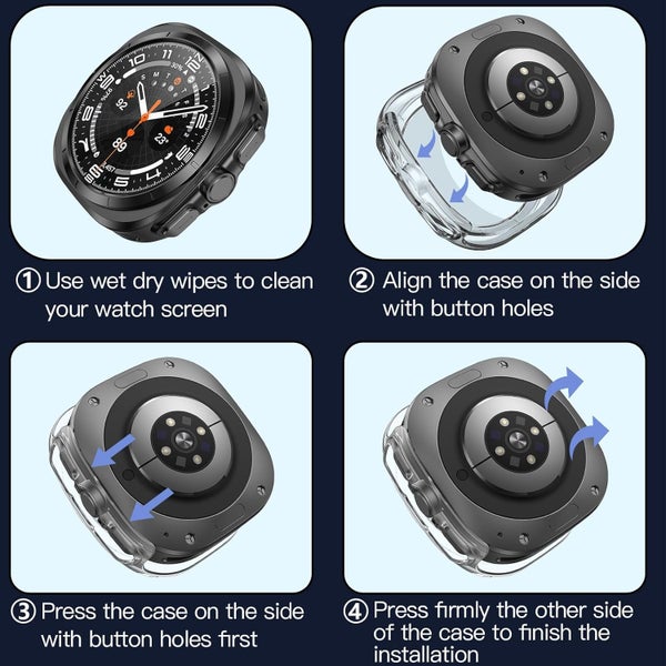 Samsung Galaxy Watch 8 Classic (46mm) TPU Case Carousel 10