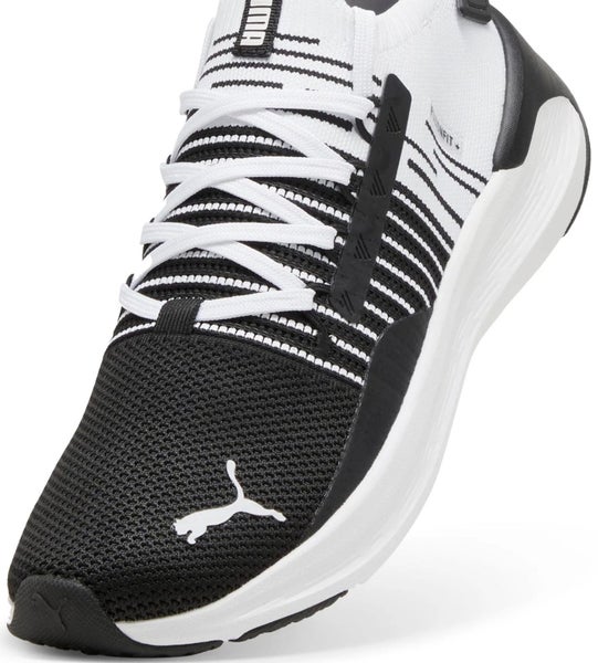 .PUMA Mens SOFTRIDE Symmetry Fuzion Running Shoes Unisex - BLACK/WHITE - (310... Carousel 2