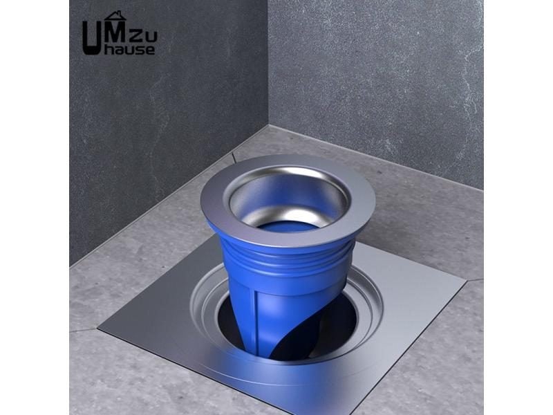 Floor Drain Silicone Stopper Anti Odor Smell Sink Sewer Pipe Hair Catcher Water Carousel 2