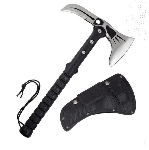 15" Tactical Survival Hawk Tomahawk W Sheath Throwing Axe Emergency Hatchet Tool Carousel 1