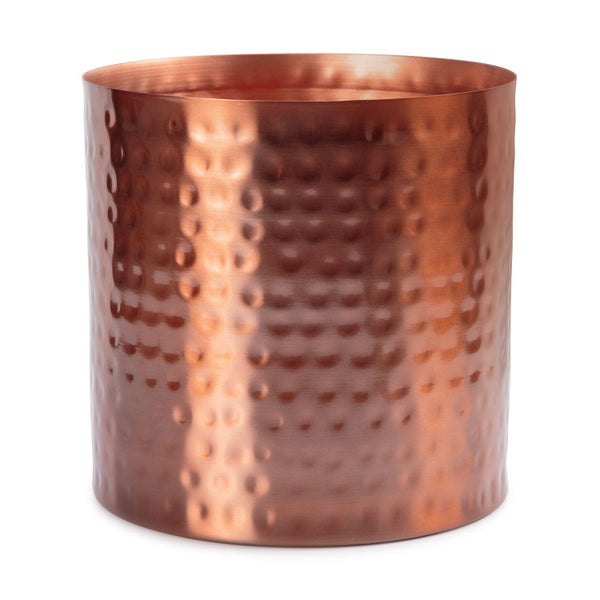 Assam Indoor Metal Planter 21cm - Rose Gold Finish Carousel 1
