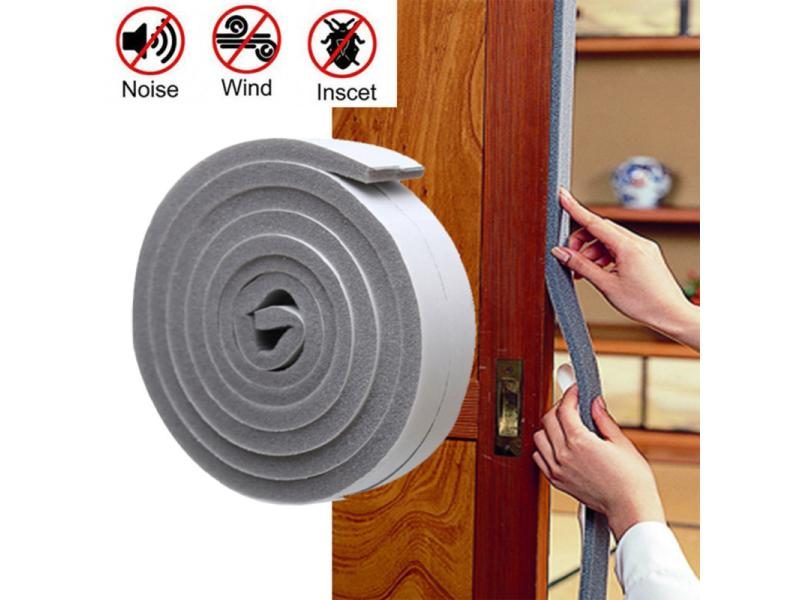 Door Window Sealing Strips Sound-Proof Foam Weatherstrip Noise Insulation Draft Carousel 2