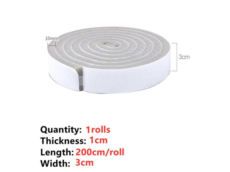 Door Window Sealing Strips Sound-Proof Foam Weatherstrip Noise Insulation Draft Carousel 1