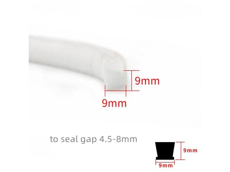 Self-adhesive Sealing Strip Felt Draught Excluder Wool Pile Seals Weatherstrip Carousel 2