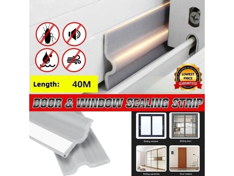 40M Sliding Window Seal Strip Soundproof Tape Acustic Foam For Weather Carousel 2