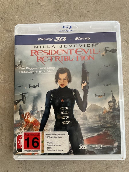 RESIDENT EVIL RETRIBUTION 3D BLURAY Carousel 1