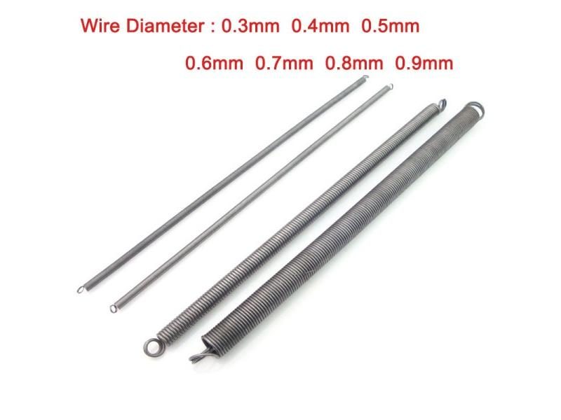 Tension Extension Spring 300mm Long Double Coil Springs Wire Dia Outer Dia Carousel 1