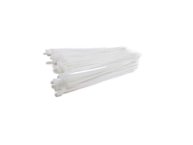 100pcs Cable Ties 3×100mm Self-Locking Nylon Wire Cable Zip Ties White Black Carousel 1