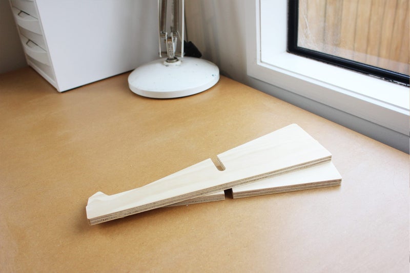 Laptop Stand - Plain Plywood. NZ Made Carousel 4